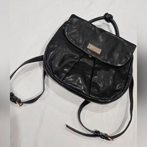 Marc by Marc Jacobs Black Leather Backpack